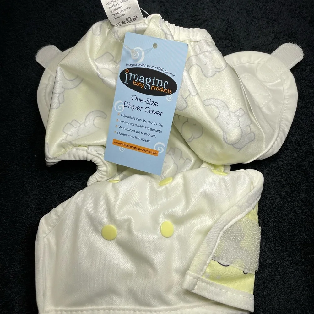 NEW Diaper Cover | Elephant Print | Unisex